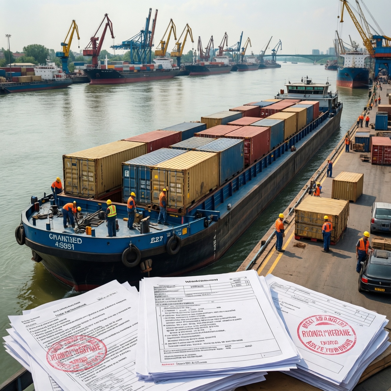 Ставки фрахта по реке Дунай до любого порта: как формируется цена и итоговая стоимость