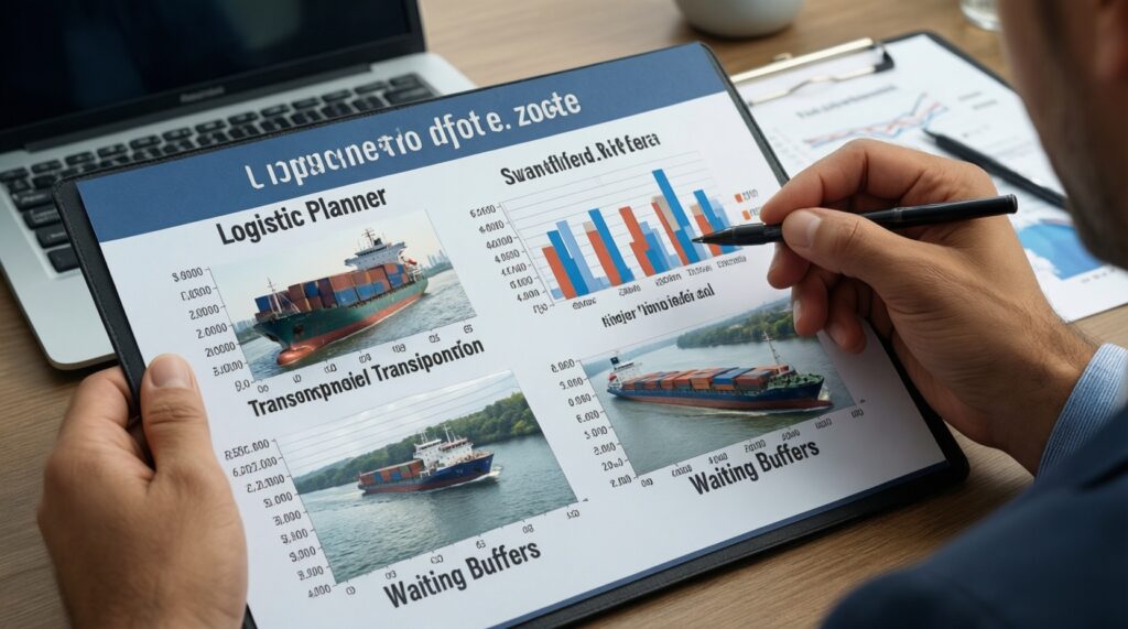 Сравнение маршрутов по Дунаю: какие порты дают лучшую экономику и сроки доставки - иллюстрация