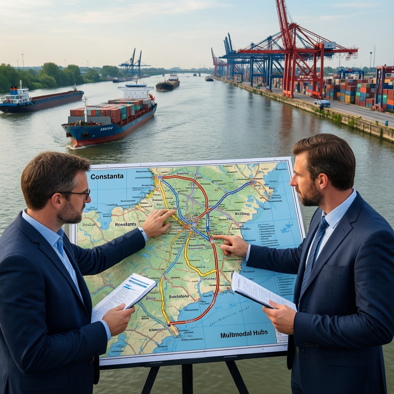 Сравнение маршрутов по Дунаю: какие порты дают лучшую экономику и сроки доставки