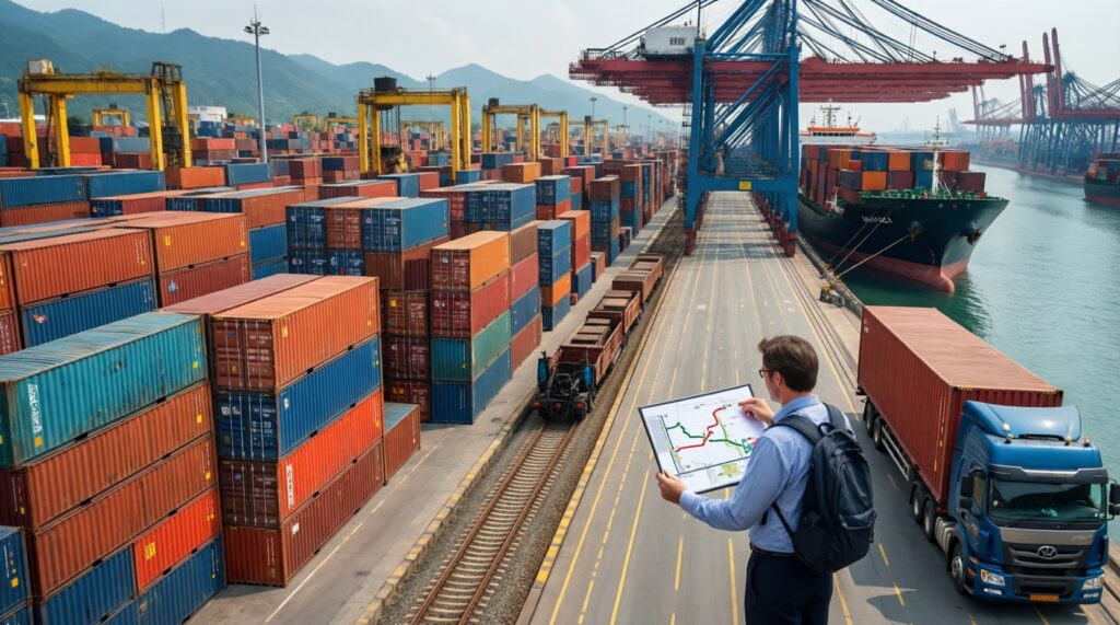 Сравнение маршрутов: Дунай vs автодоставка vs ж/д - где реально выгоднее - иллюстрация