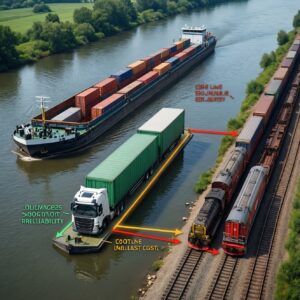 Сравнение маршрутов доставки: Дунай, автодоставка и ж/д — где реально выгоднее