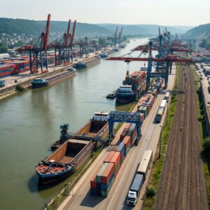 Обзор портов Дуная: популярные направления и узкие места инфраструктуры