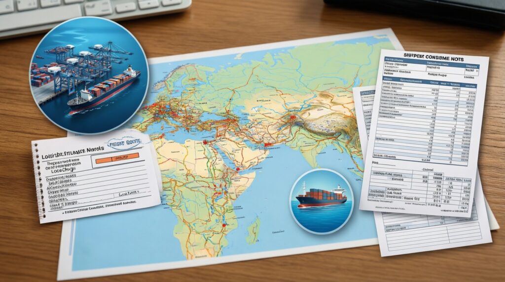 Инкотермс и логистические ставки: кто платит фрахт, порт и ЖД, и как это фиксировать в договоре - иллюстрация