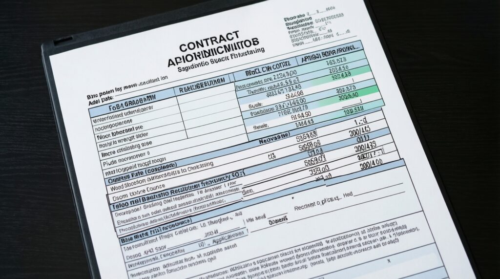 Как согласовать и зафиксировать ставку: срок действия, условия пересмотра, топливные надбавки, валютные риски - иллюстрация